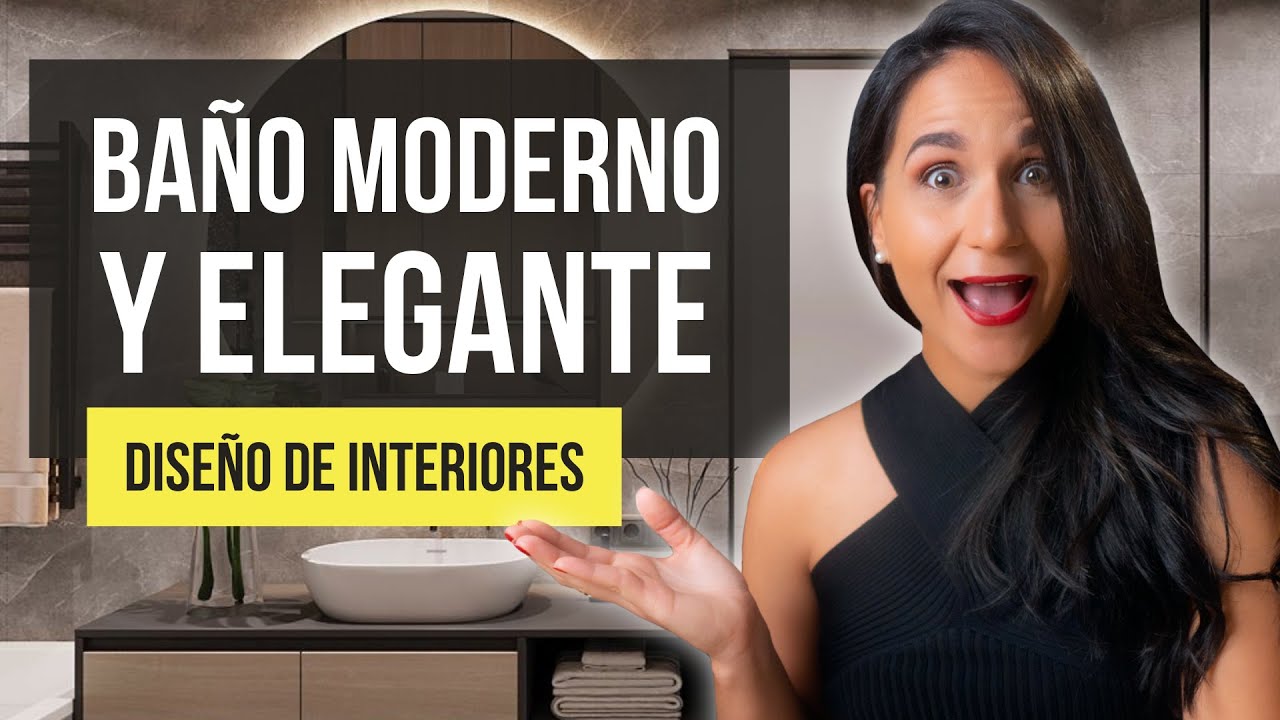 Encimeras de color rosa pálido en baños medianos modernos: suavidad elegante