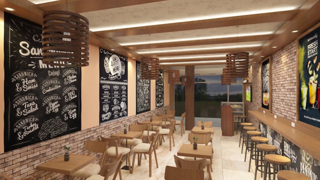 Restaurantes modernos pequeños con encimeras de color rosa intenso: vitalidad íntima y brillante