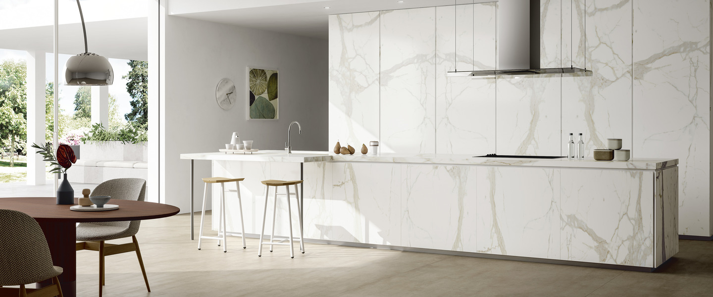 SapienStone White Calacatta