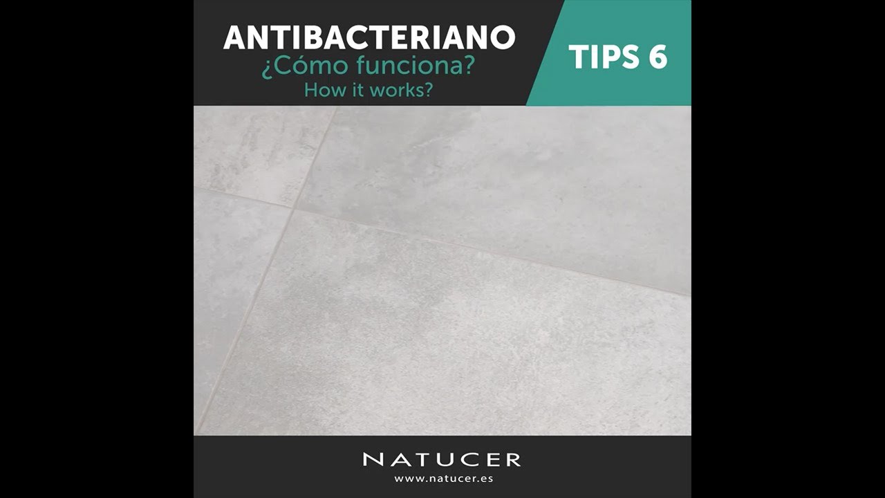 accesorios antibacterianos porcelánico preparación