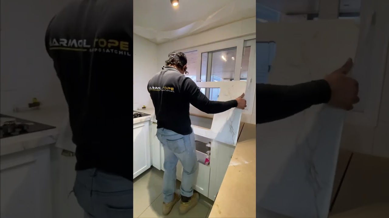 apertura automática armarios encimeras Silestone