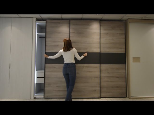 armarios puertas shaker granito clásico