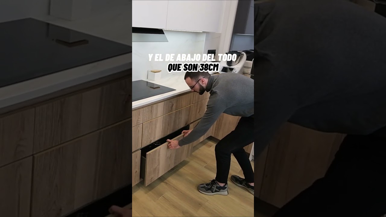 cajones multifunción cocinas pequeñas piedra