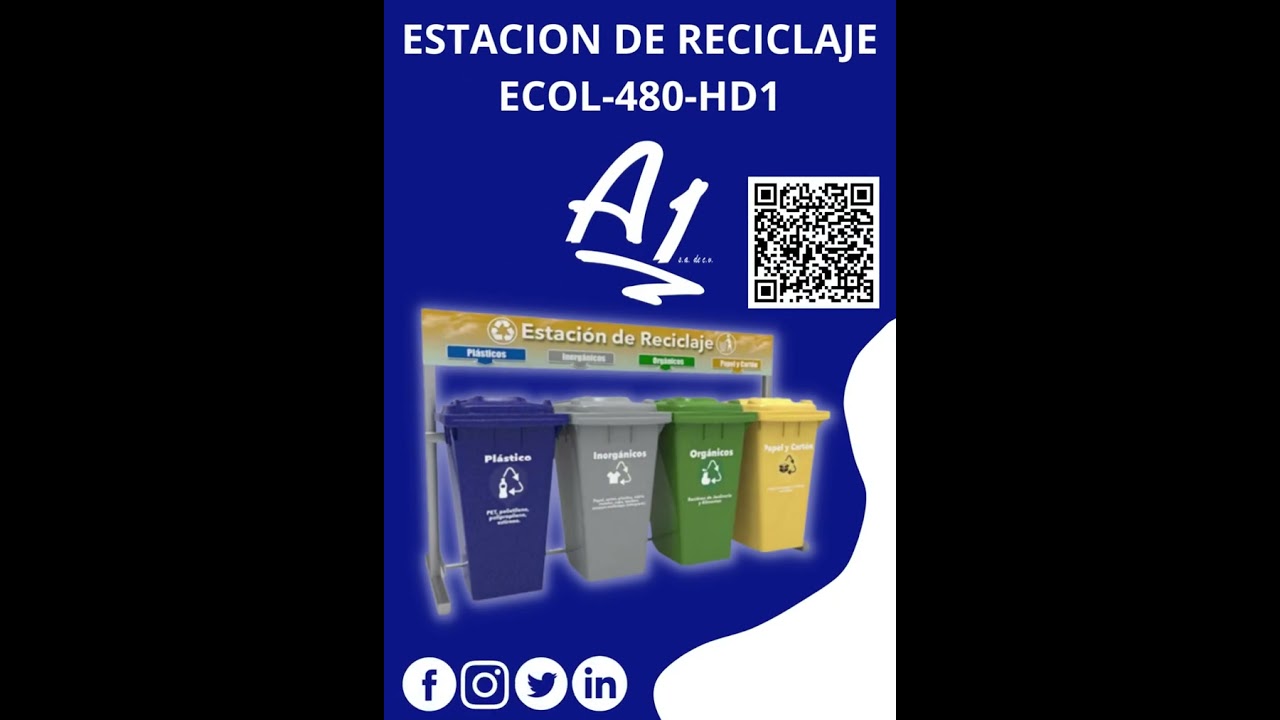 clasificación reciclaje cajoneras ecológicas