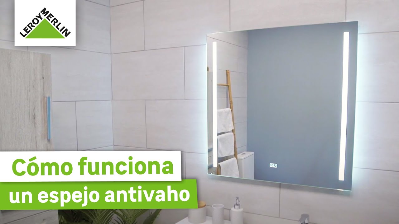 espejos antivaho integrado Neolith lavabo