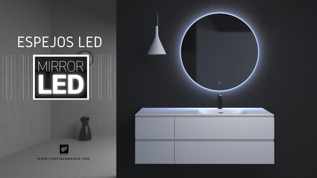 espejos retroiluminados baño complementar Silestone