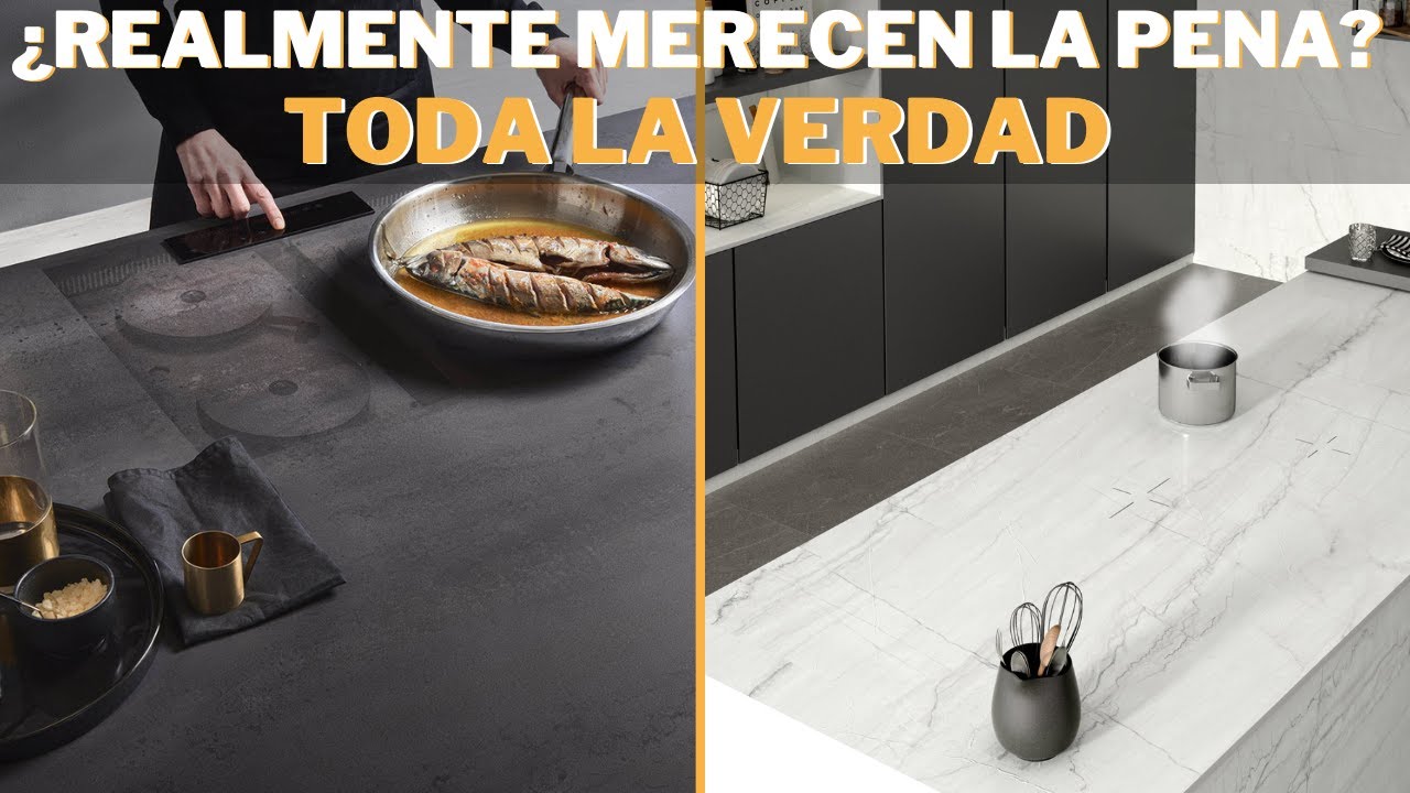 extracción integrada encimera granito inducción
