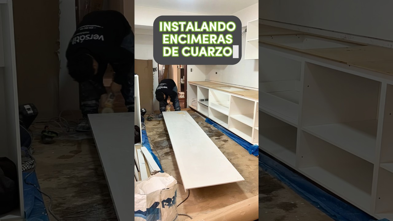 mantener armarios armonía encimera cuarzo